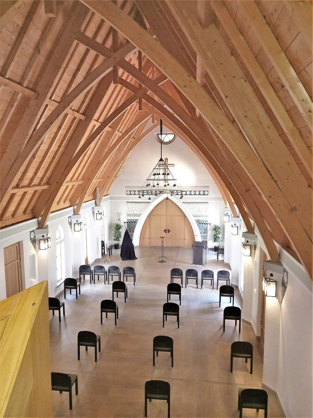 Aussegnungshalle des Waldfriedhofs Grünwald – Waldfriedhof Grünwald